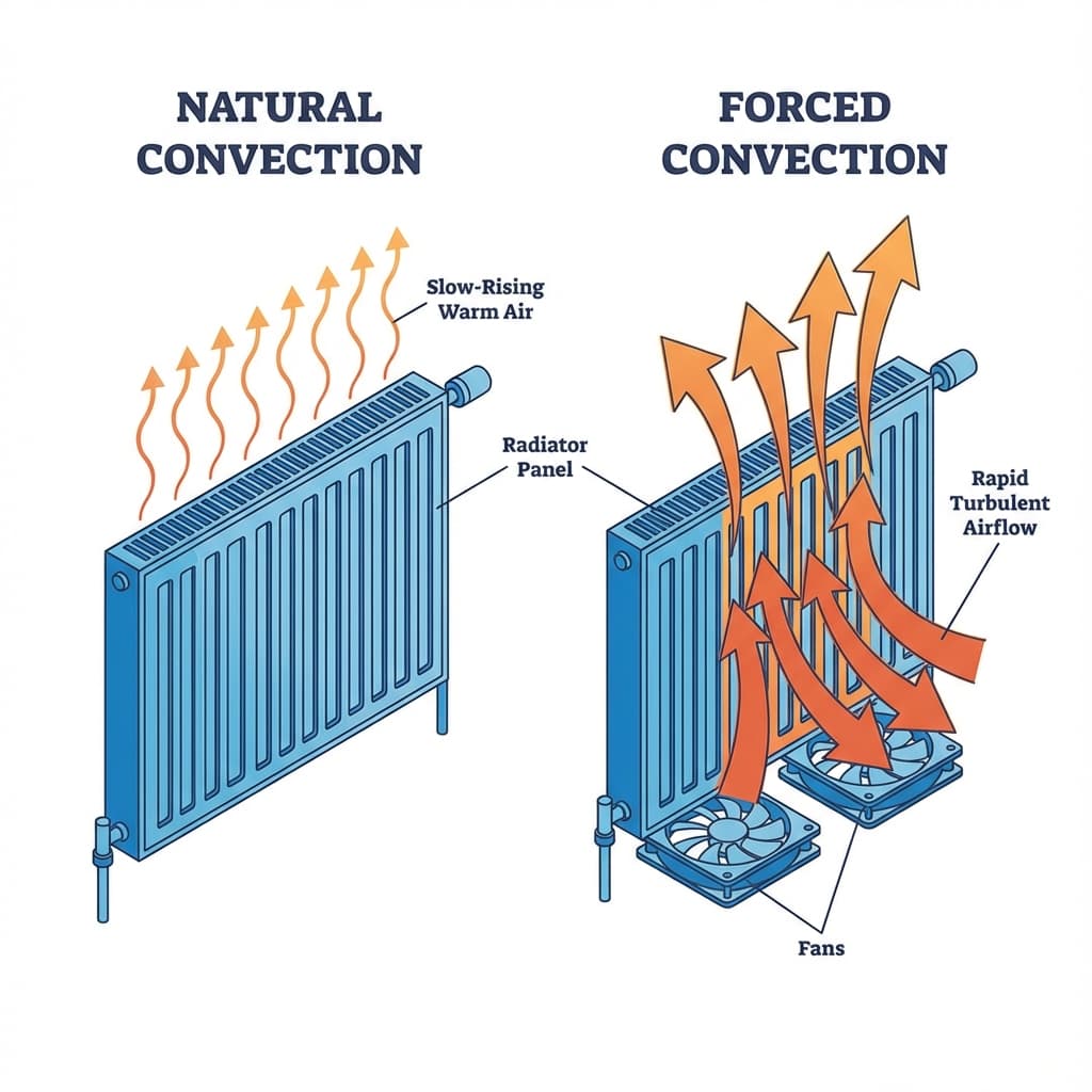 Forced Convection Diagram