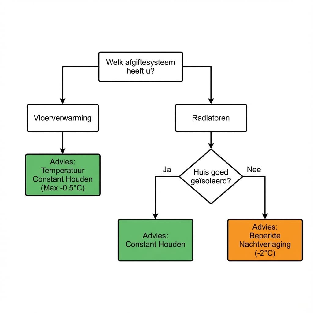 Beslisboom: Wel of geen nachtverlaging?